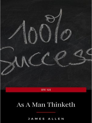 cover image of As a Man Thinketh — Original 1902 Edition